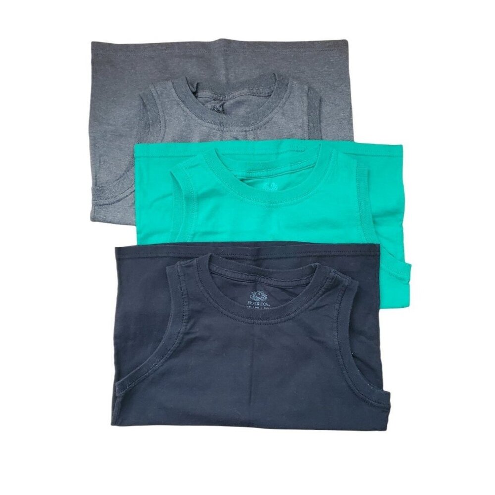 Boys Set of 3 Sleeves Tank Top Shirts Size XS